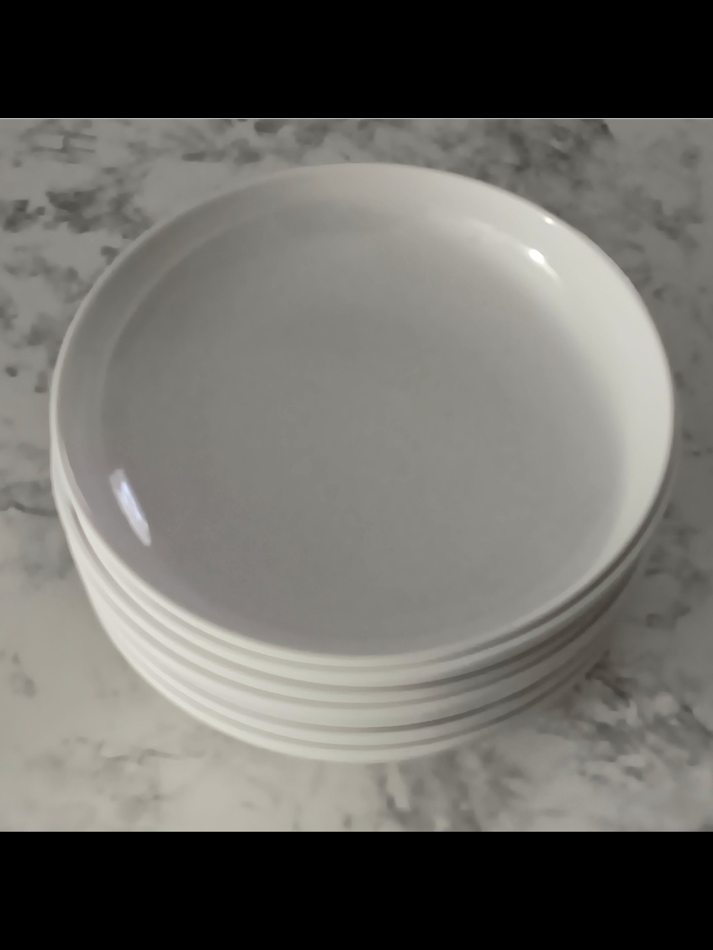 Fasmov Set of 6 White Melamine Pasta / Salad Bowls – 8" – EUC